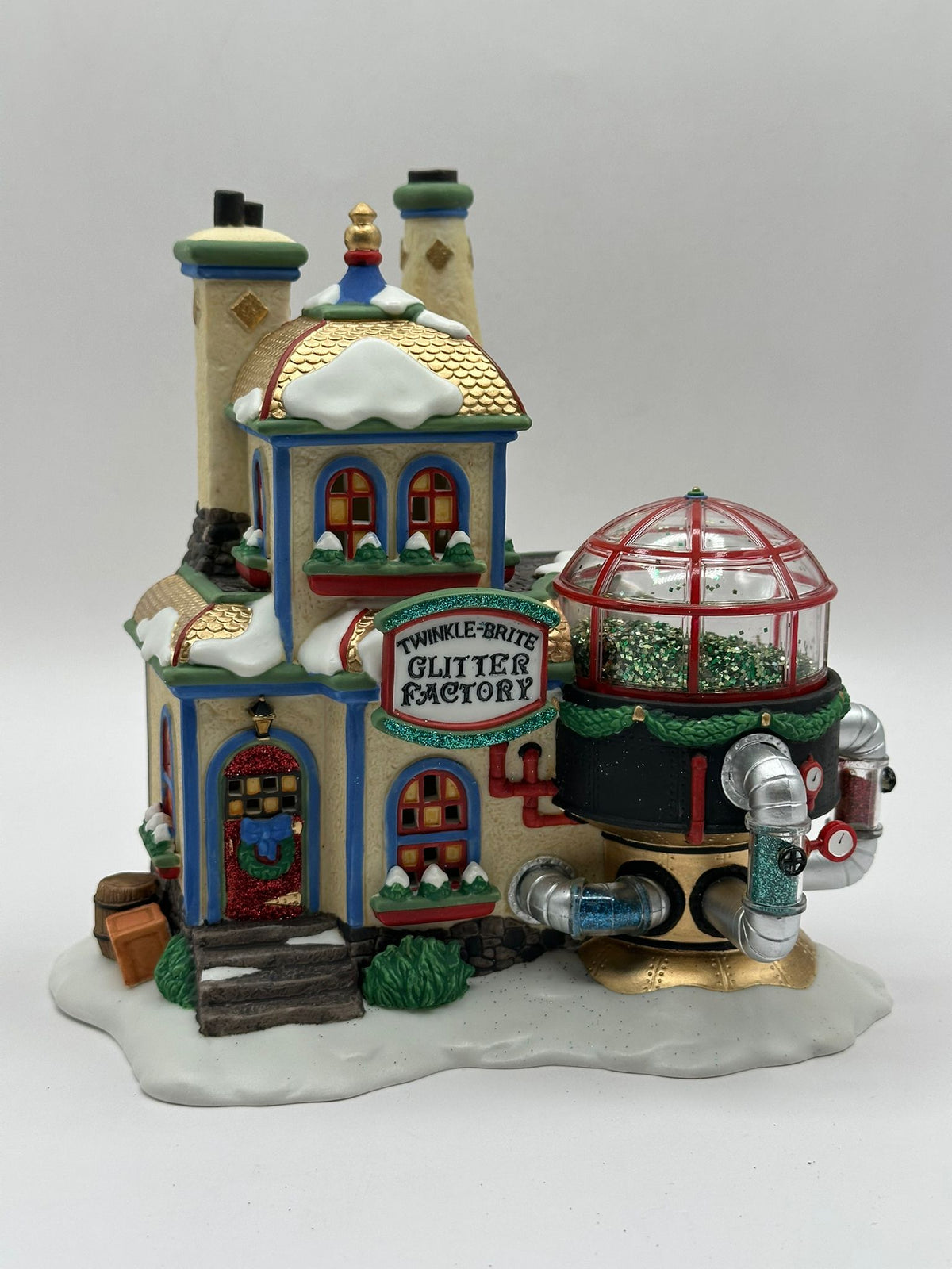 Department 56 - Twinkle Brite Glitter Factory - North Pole Series