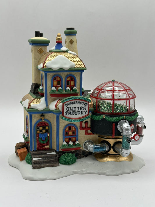 Department 56 - Twinkle Brite Glitter Factory - North Pole Series