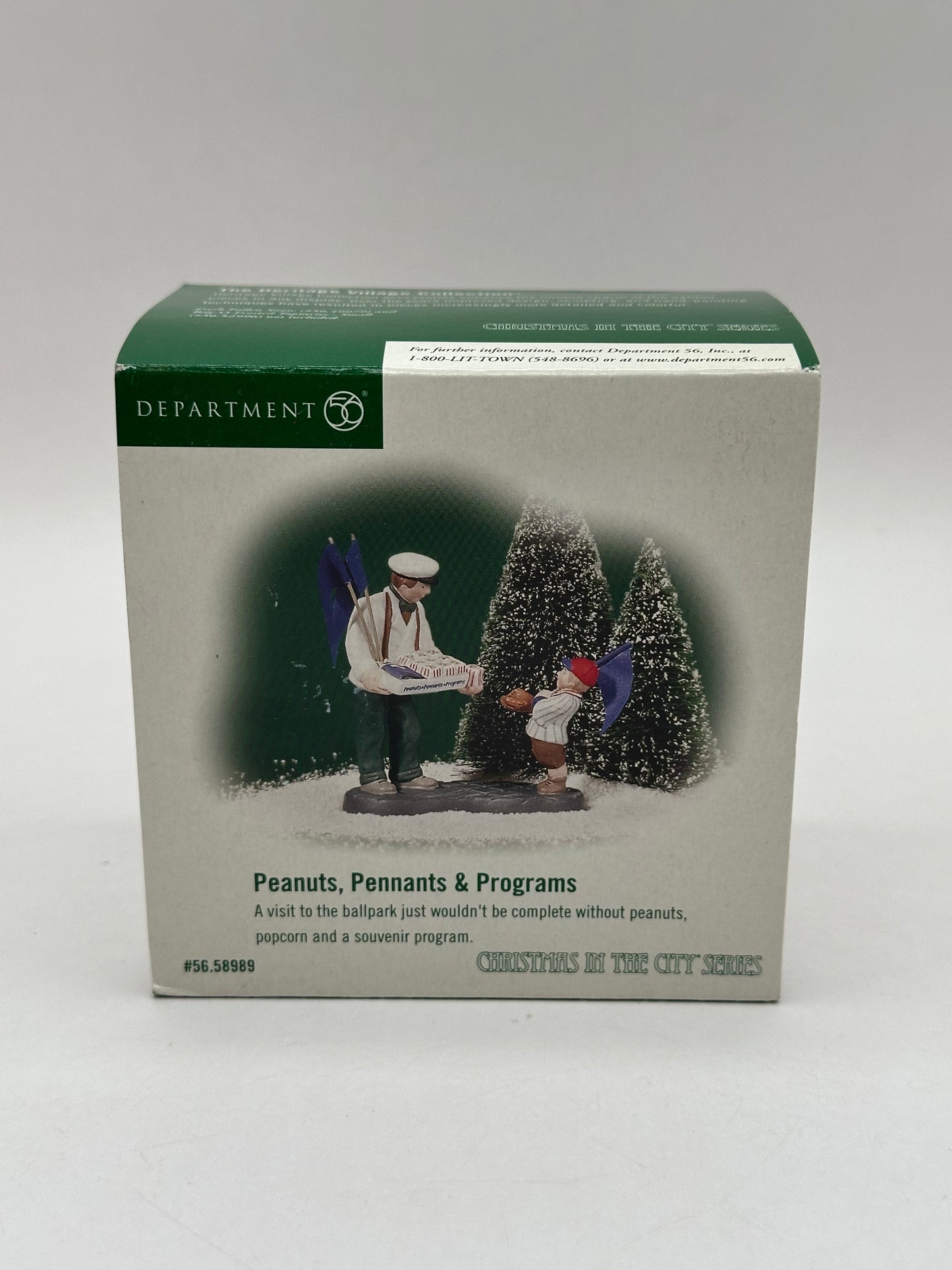 Department 56 - Peanuts, Pennants & Programs - Christmas in the City