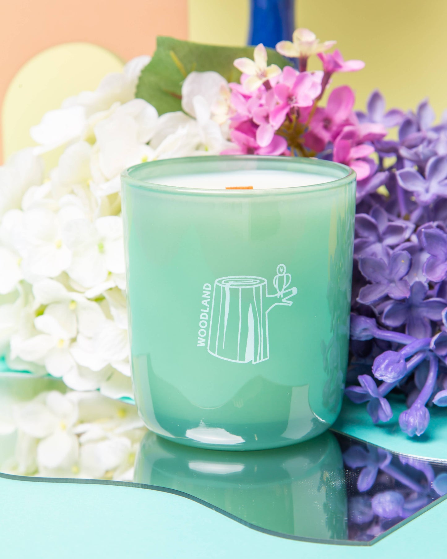Milk Jar - Woodland - Candle