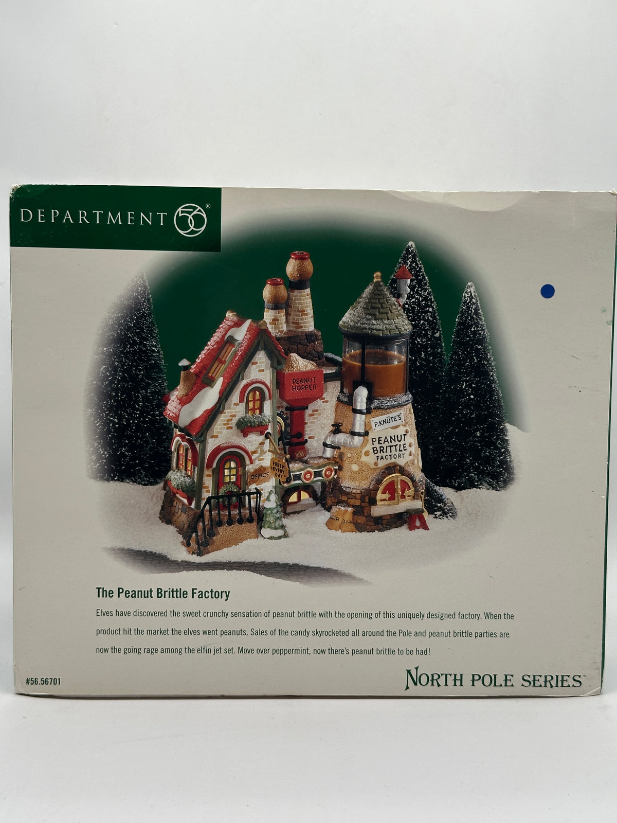 Department 56 - The Peanut Brittle Factory - North Pole Series