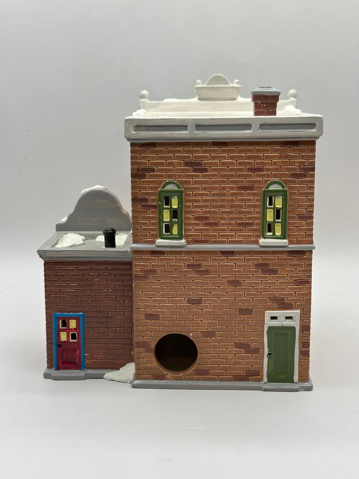 Department 56 - Village Police Station - Original Snow Village