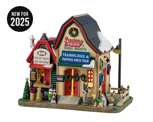 Precious Paws & Doggie Biscuits - Lemax