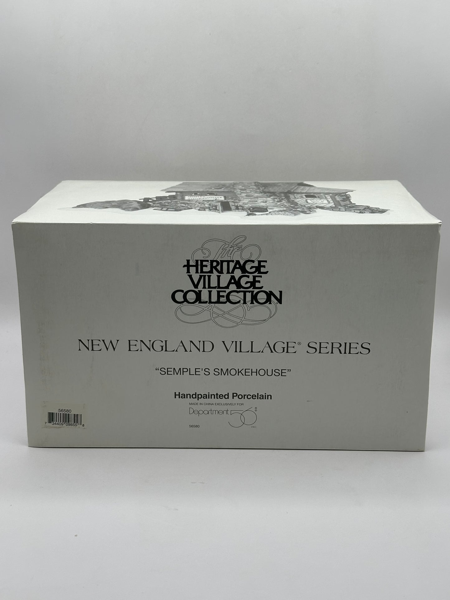 Department 56 - Semple&#39;s Smokehouse- New England Village