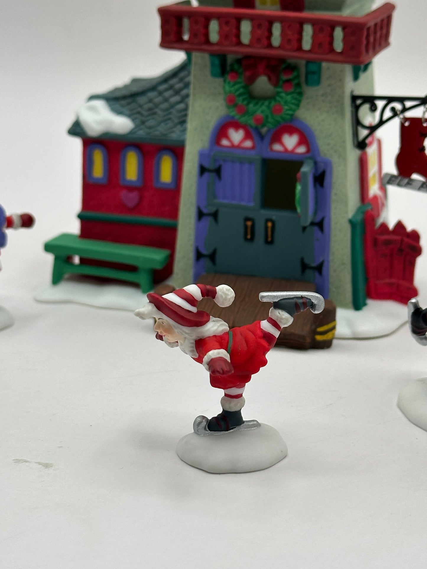 Department 56 - Peppermint Skating Party - North Pole Series