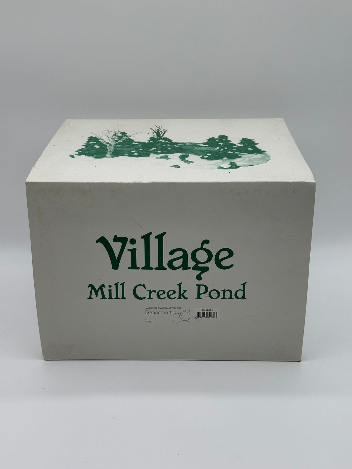 Department 56 - Mill Creek Pond - Village Accessories