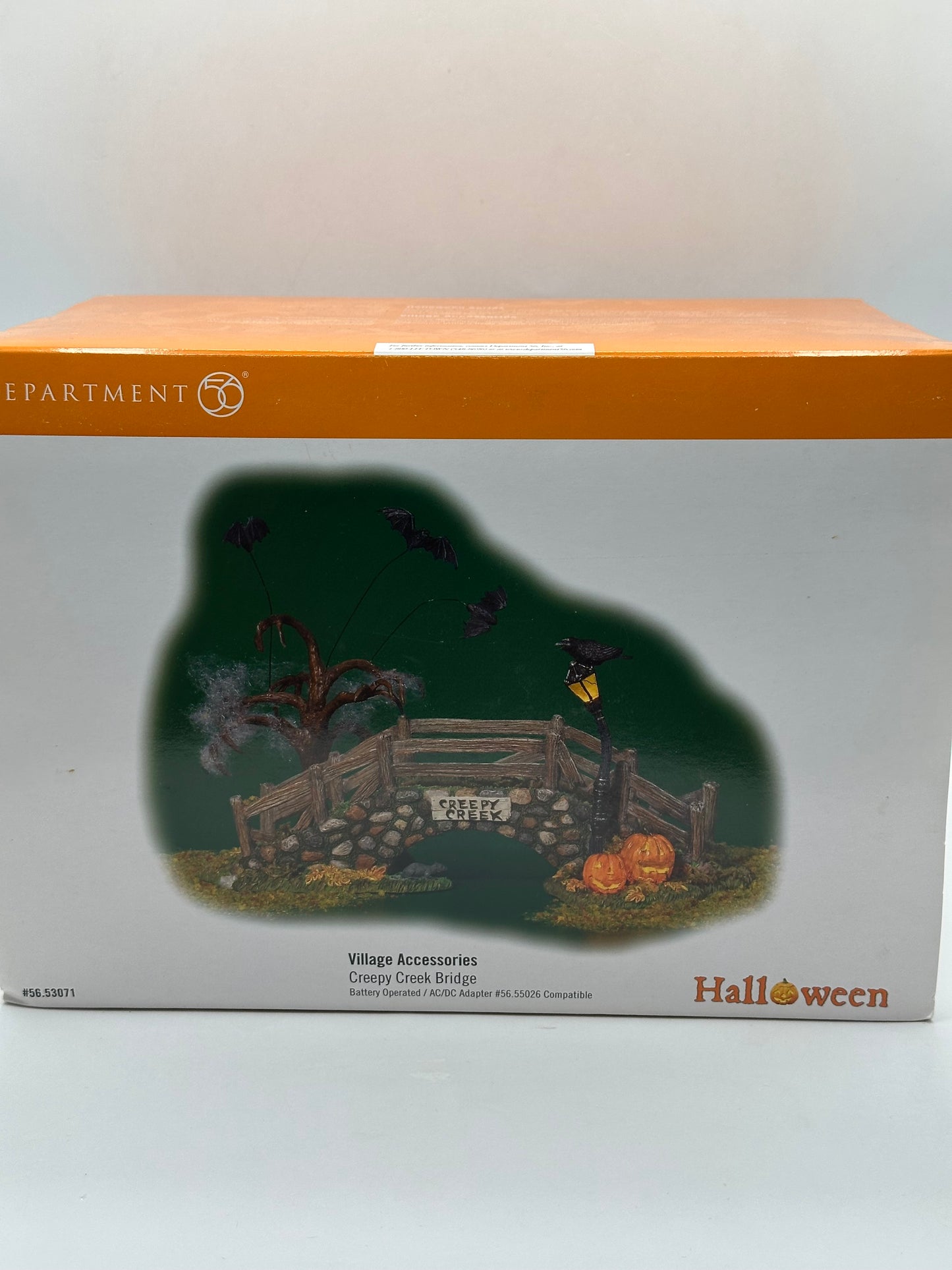 Department 56 - Creepy Creek Bridge - Snow Village Halloween