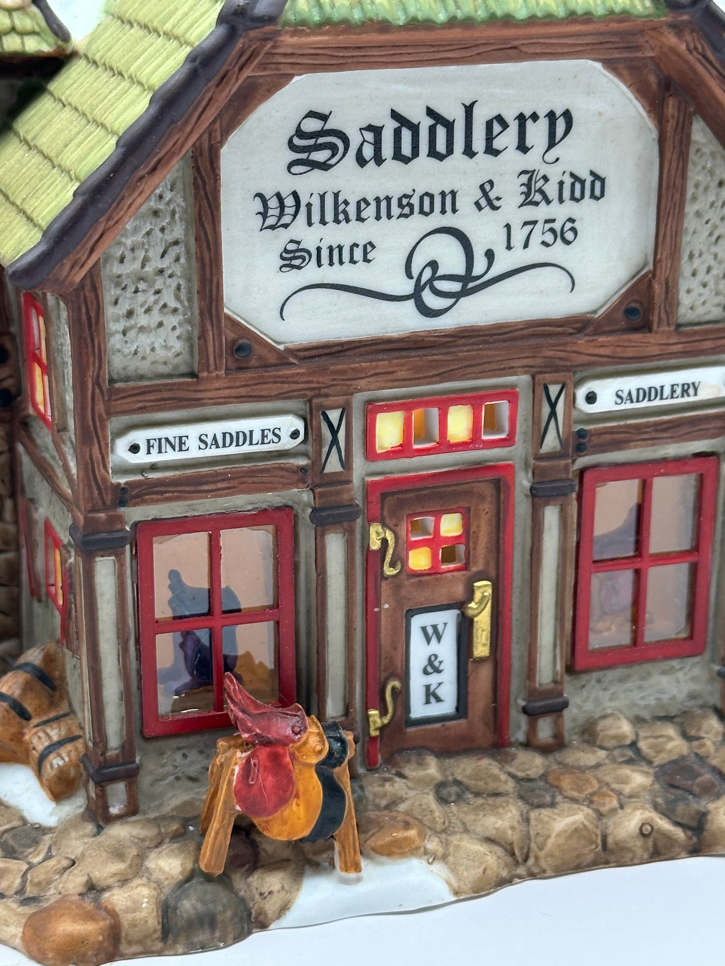 Department 56 - Wilkenson & Kidd Saddlery - Dickens' Village