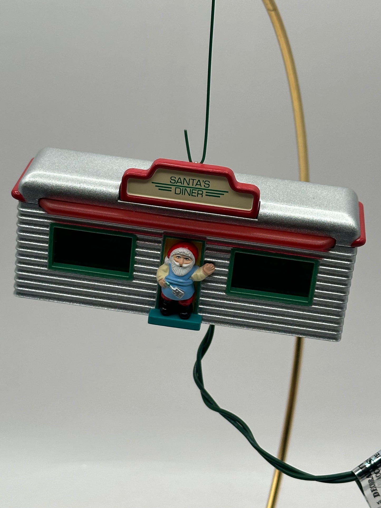 1995 Santa’s Diner Hallmark Keepsake Ornament