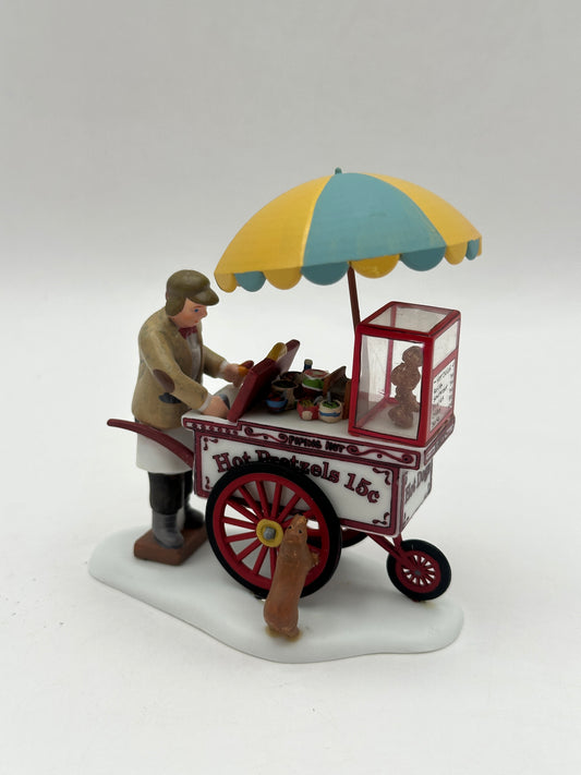 Department 56 - Pretzel Cart - Christmas in the City