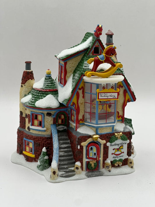 Department 56 - Bjorn Turoc Rocking Horse Maker - North Pole Series