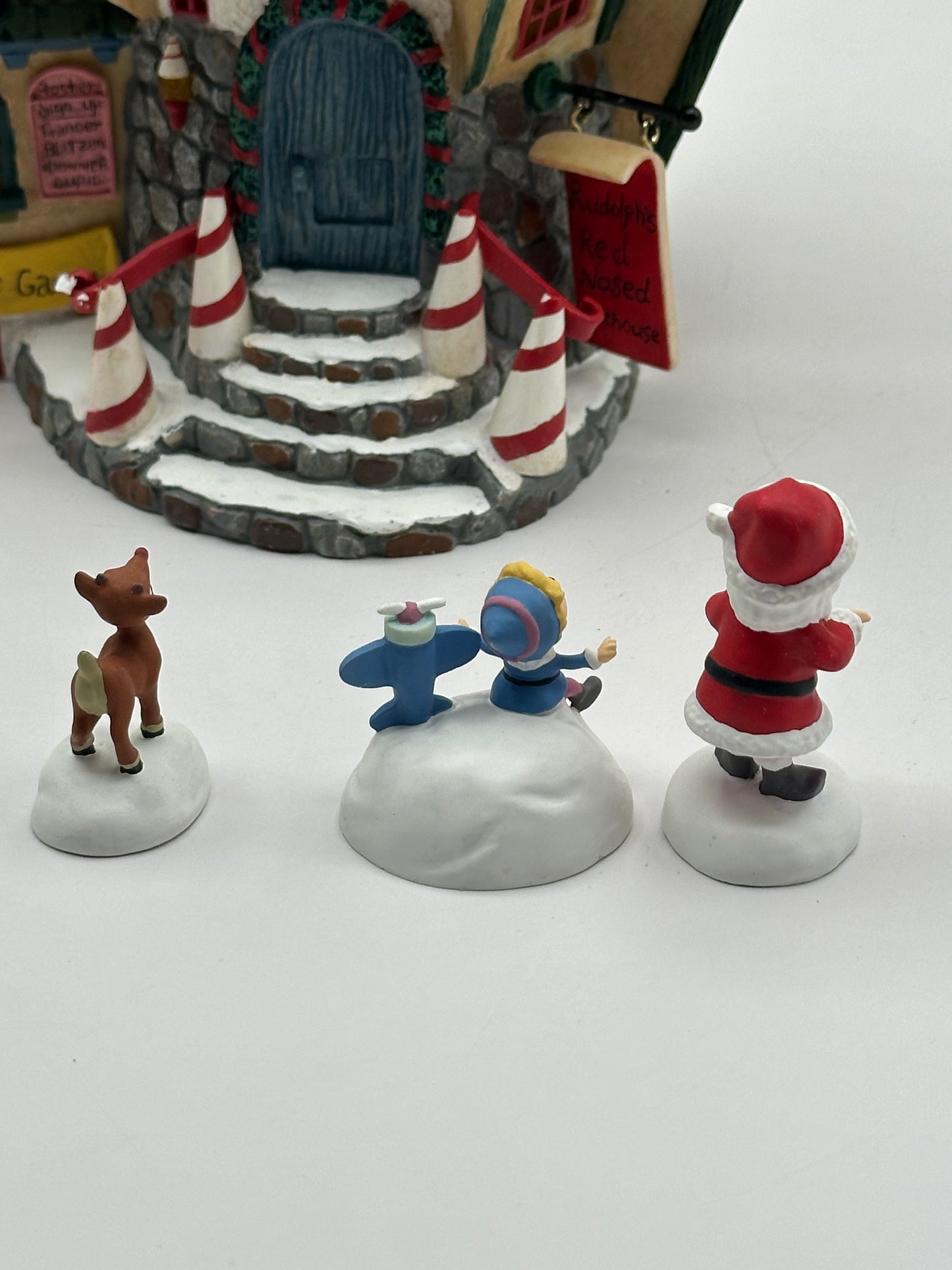Dept 56 Storybook Village Collection Rudolph’s Red-Nosed Lighthouse