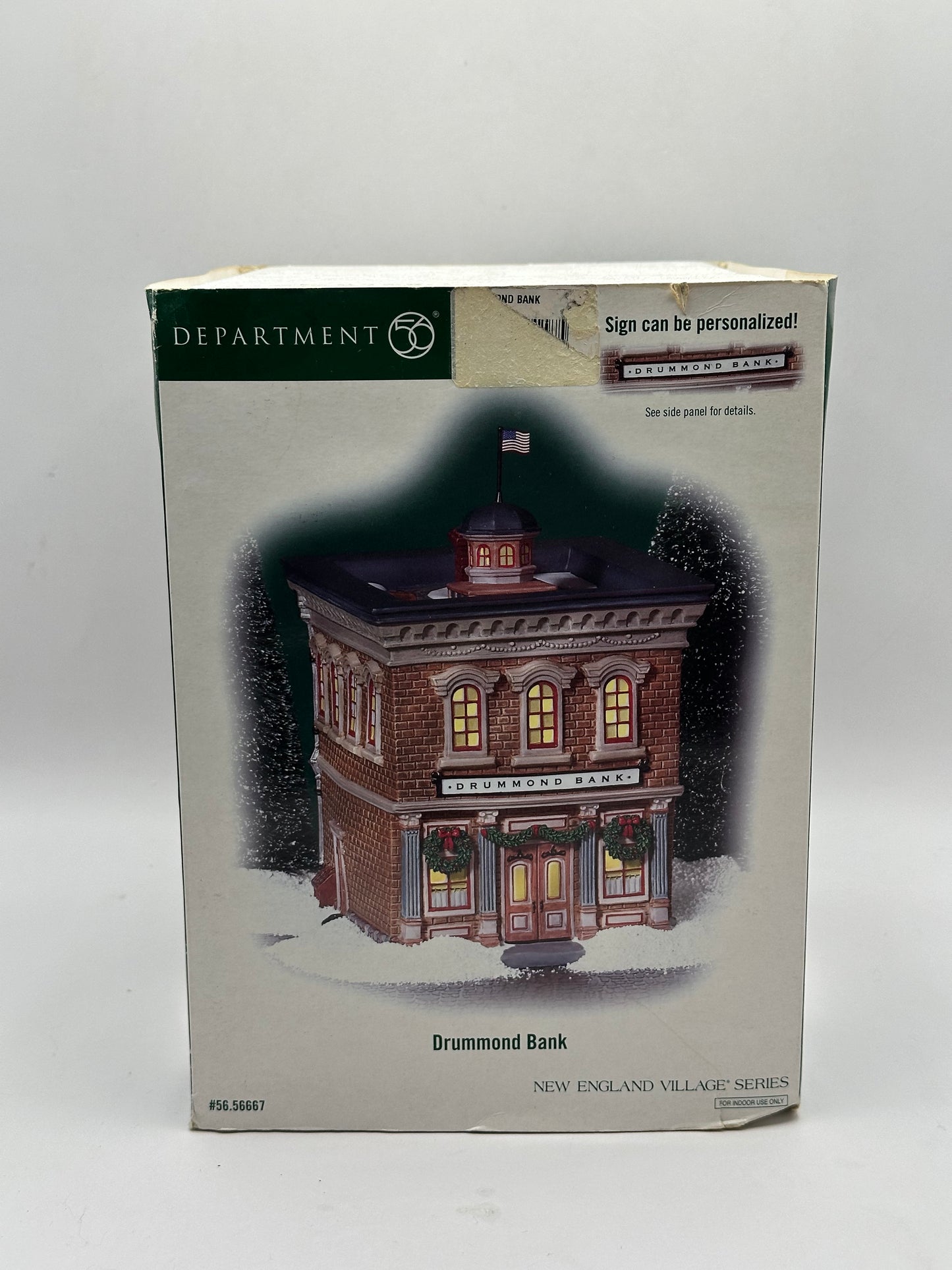 Department 56 - Drummond Bank - New England Village