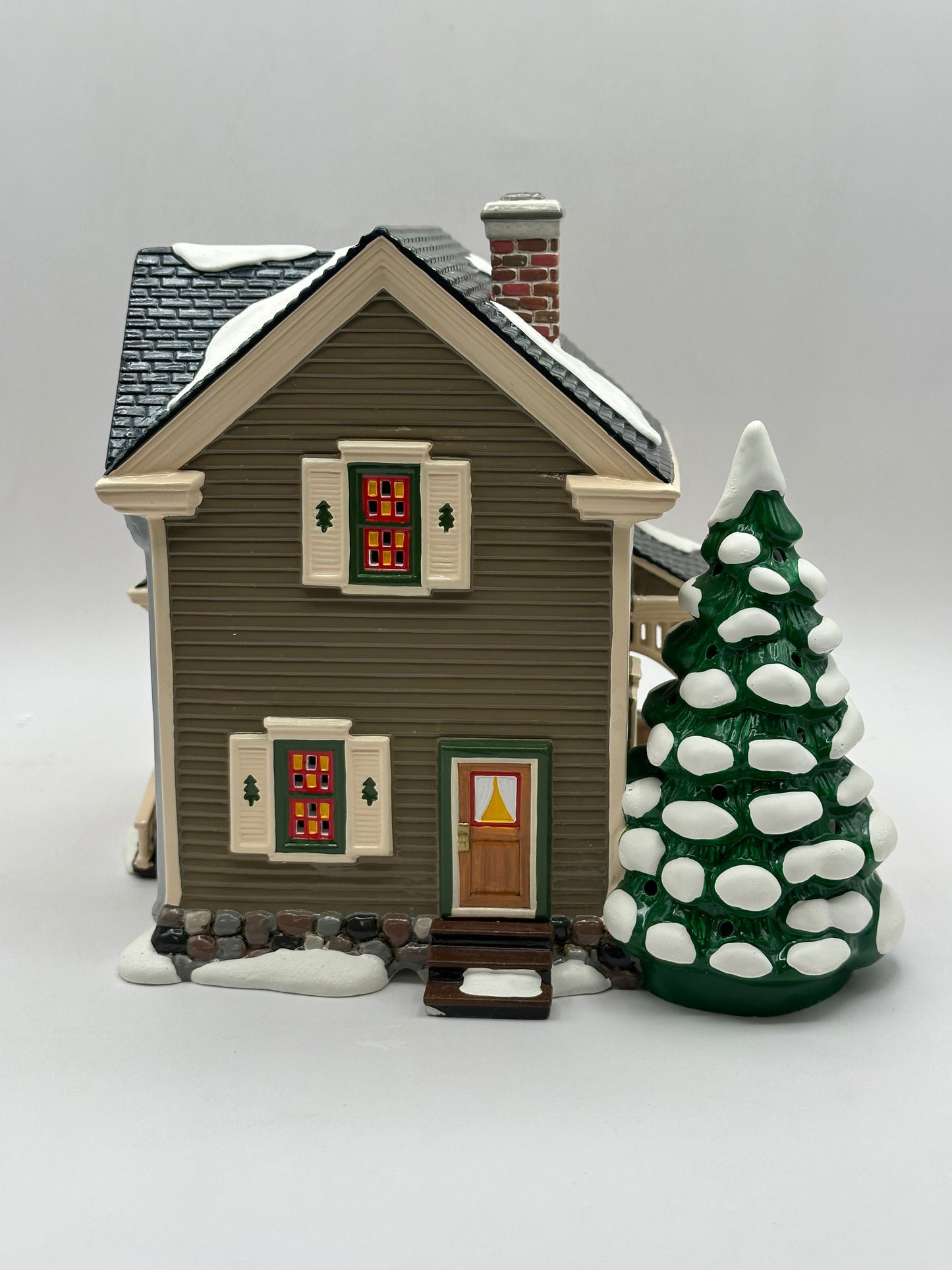 Department 56 - Buck's County Country Quilts and Pies (Note: Missing Accessory) - Original Snow Village