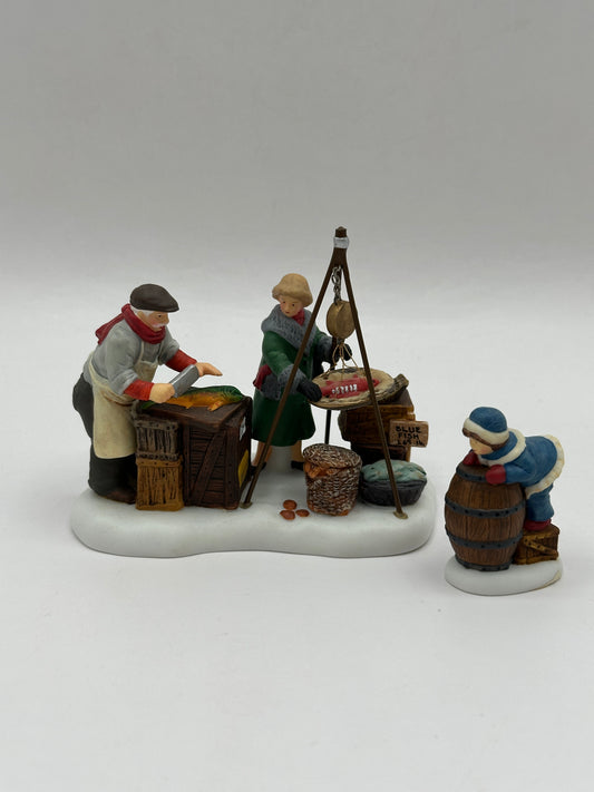 Department 56 - Fresh Fish Today - Christmas in the City