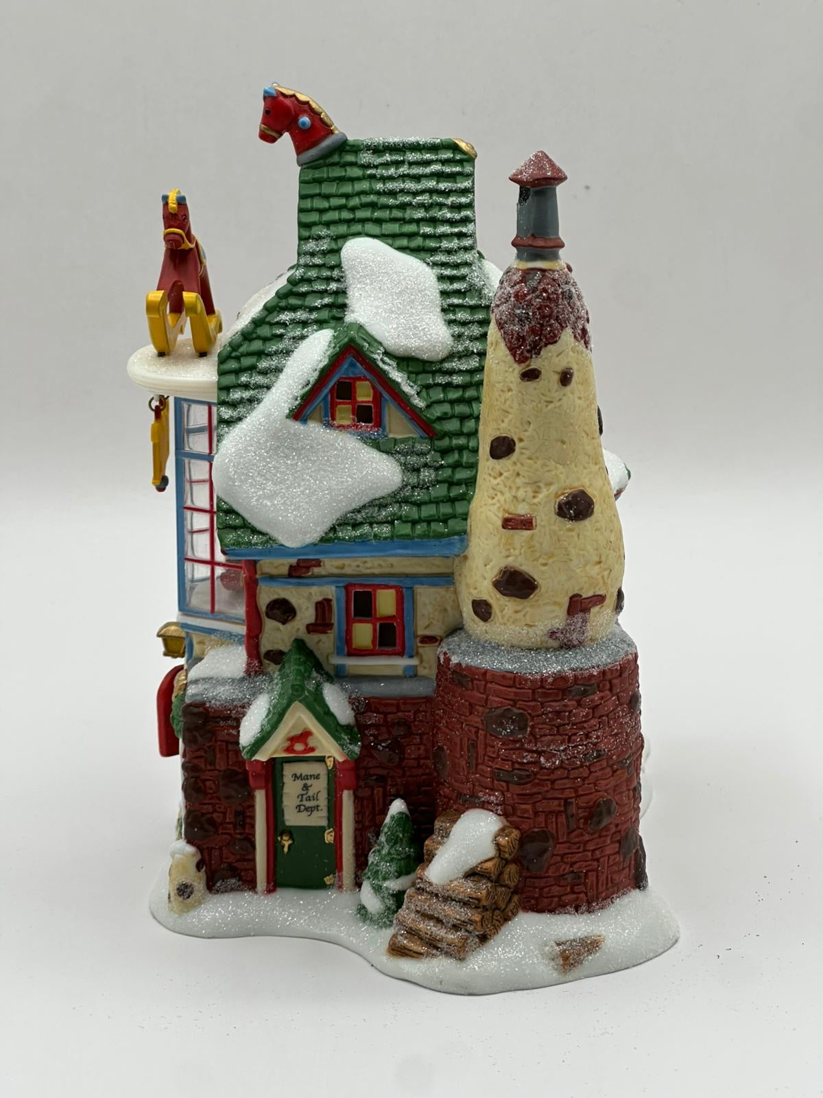 Department 56 - Bjorn Turoc Rocking Horse Maker - North Pole Series