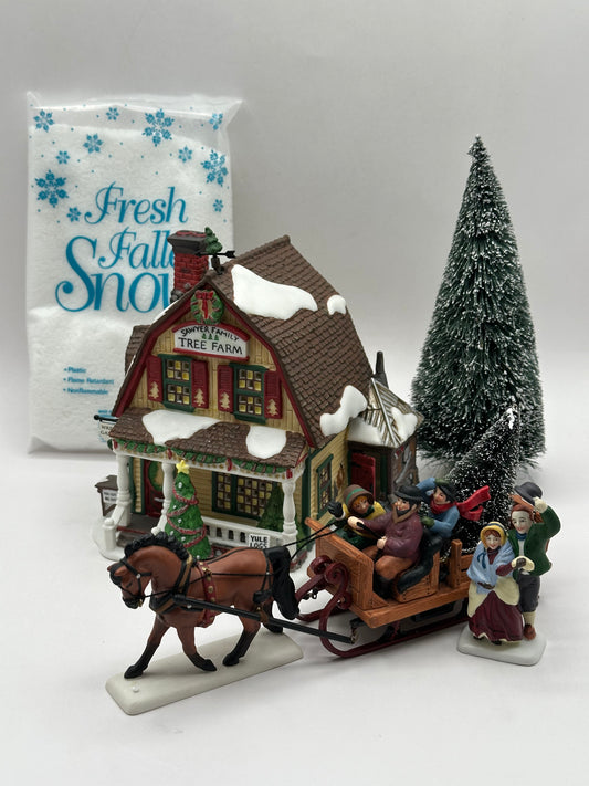 Department 56 - Sawyer Family Tree Farm - New England Village