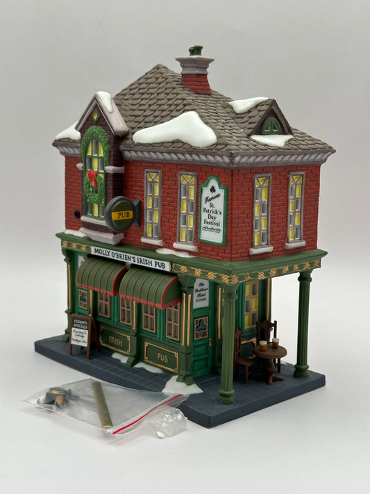 Department 56 - Molly O'Brien's Irish Pub - Christmas in the City