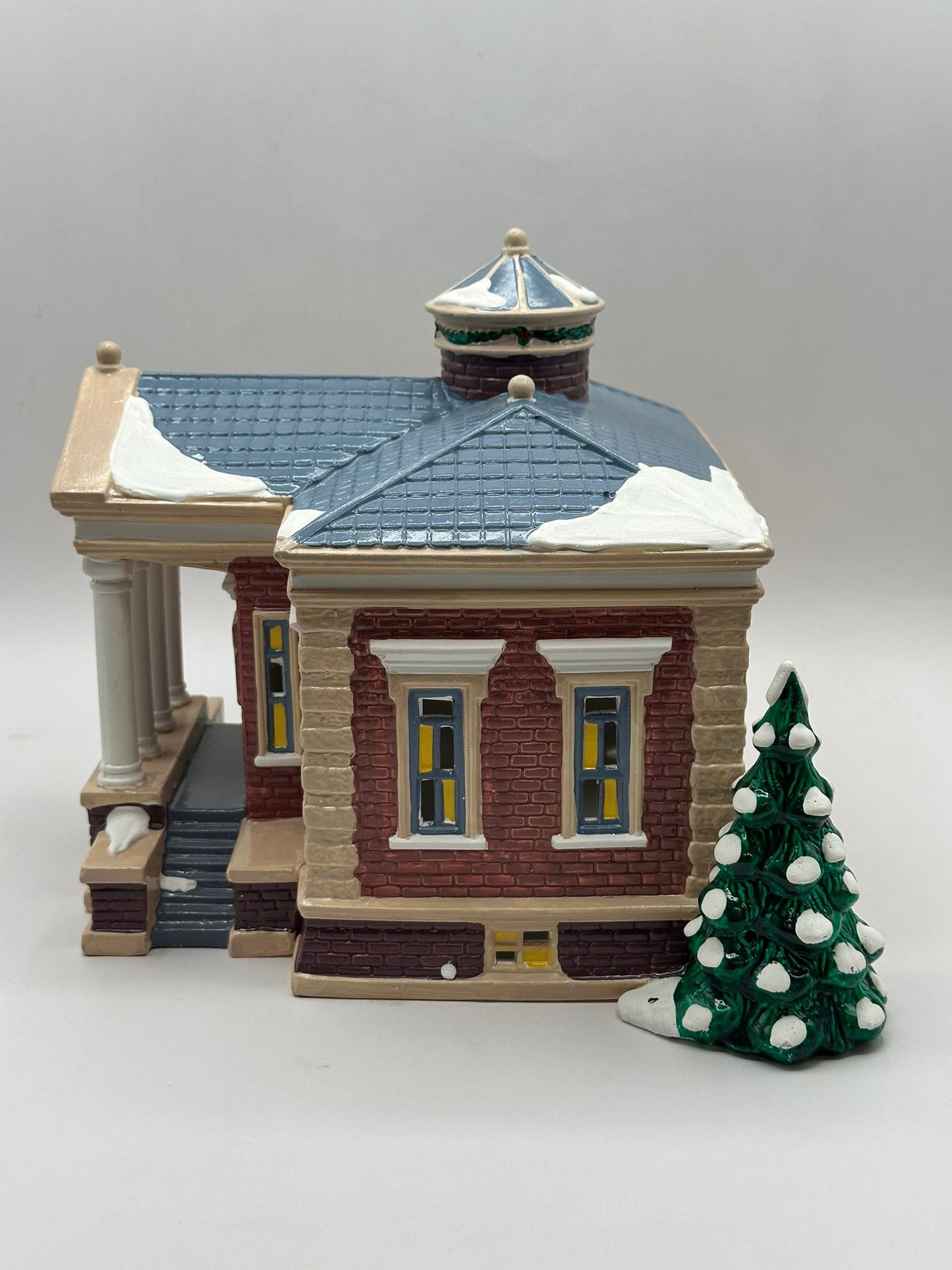 Department 56 - Village Public Library - Original Snow Village