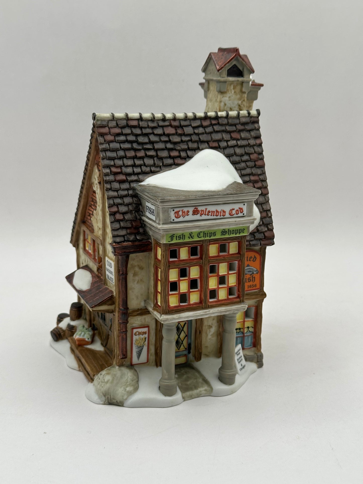 Department 56 - Splendid Cod Fish n' Chips - Dickens' Village