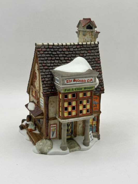 Department 56 - Splendid Cod Fish n' Chips - Dickens' Village