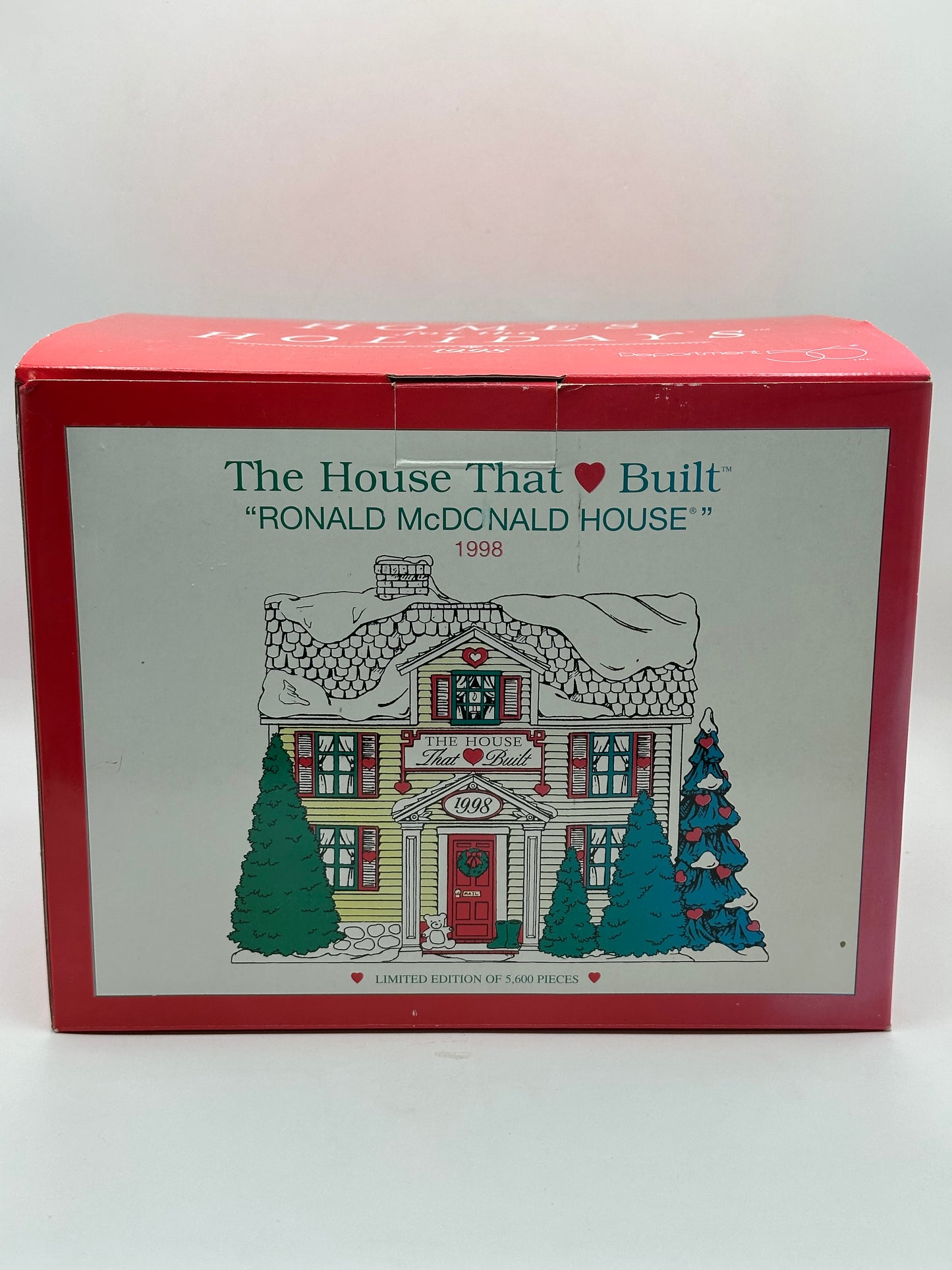 Department 56 - "The House that Love Built" Ronald McDonald House 1998