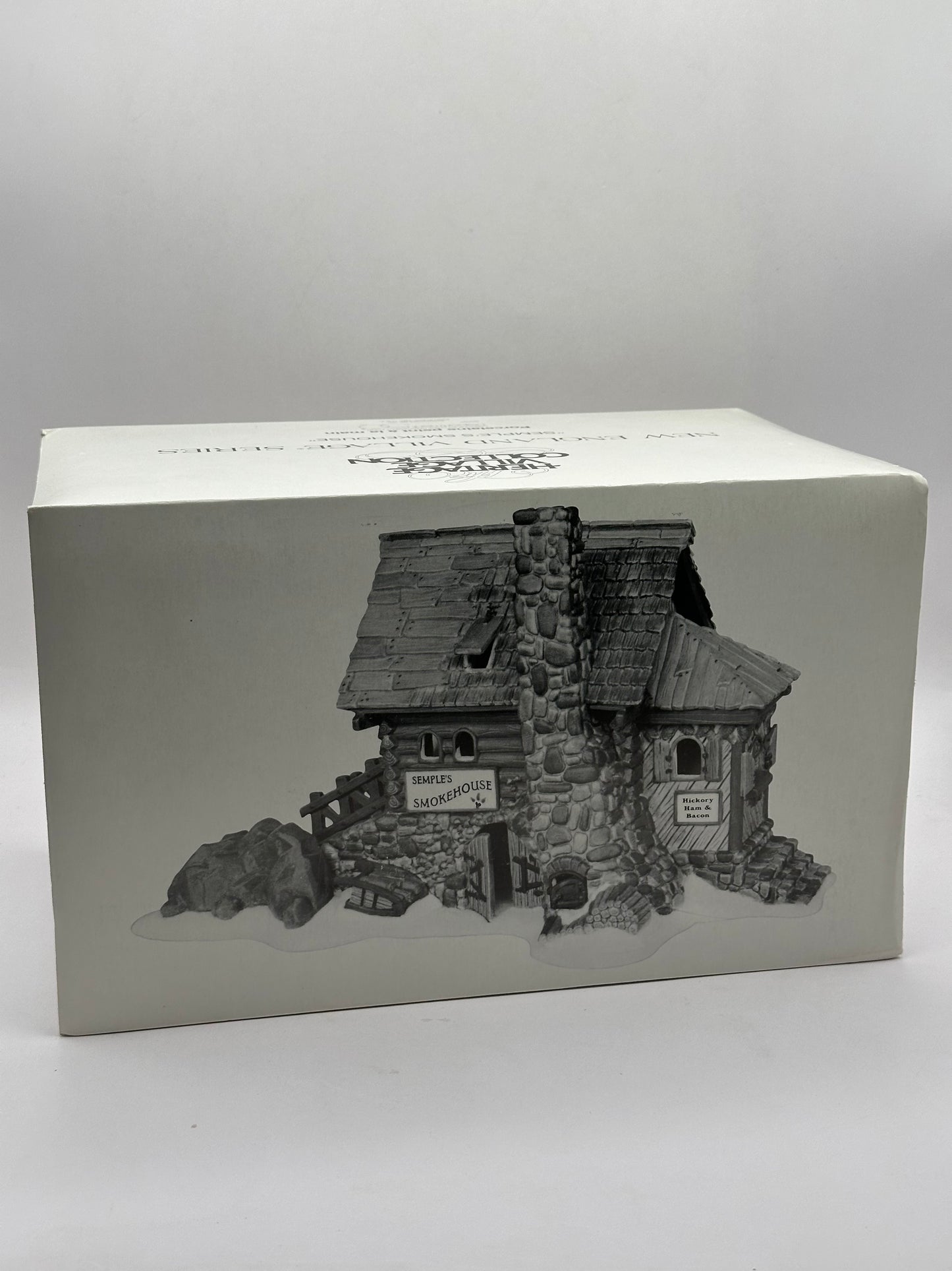 Department 56 - Semple&#39;s Smokehouse- New England Village