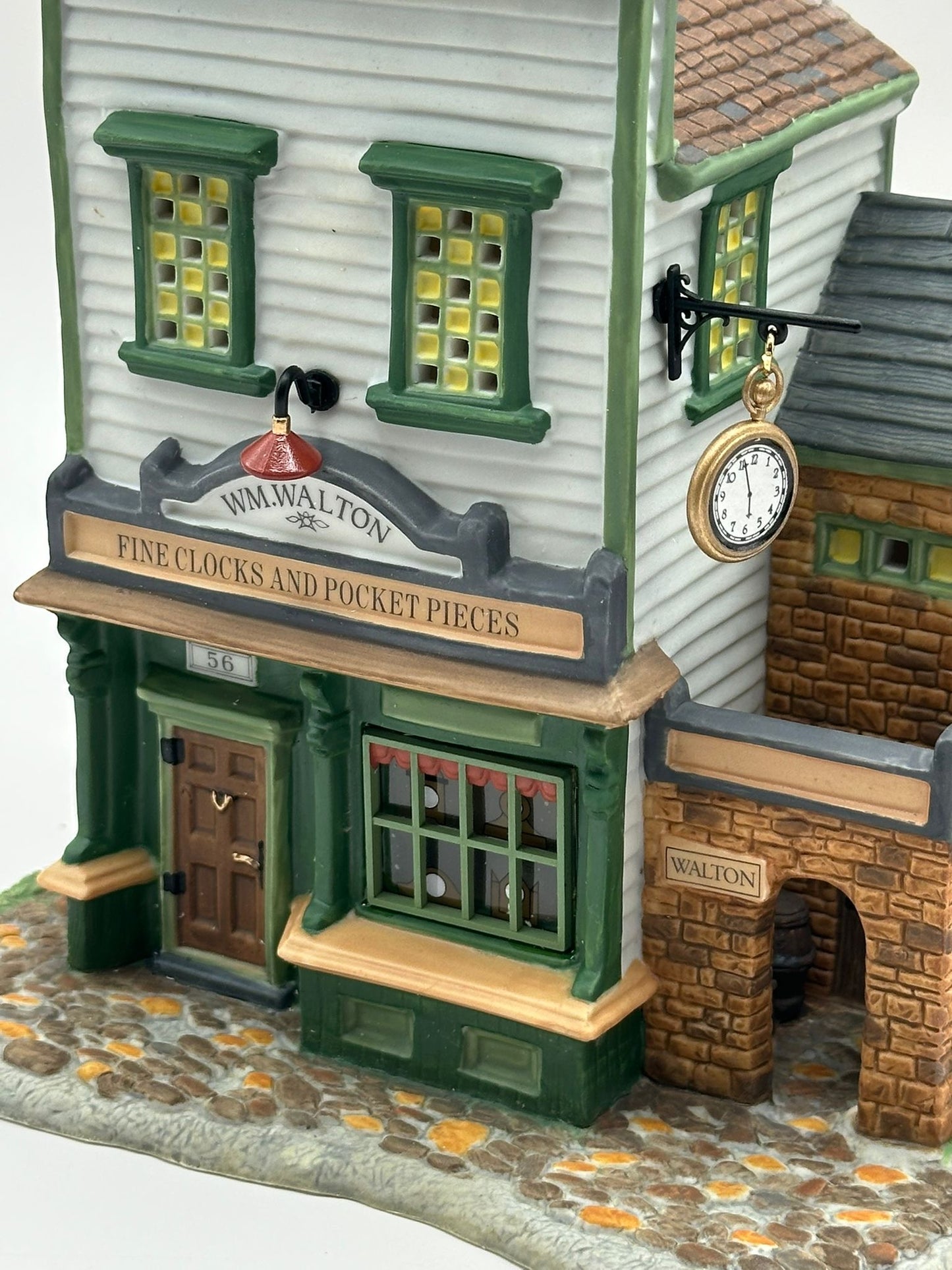 Department 56 - Wm. Walton Fine Clocks & Pocket Pieces - New England Village
