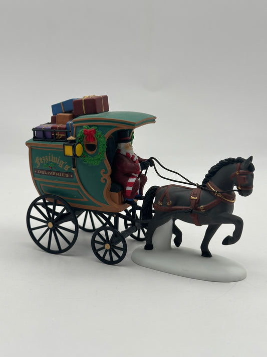 Dept 56 Dickens’ Village The Fezziwig Delivery Wagon (Revisited)