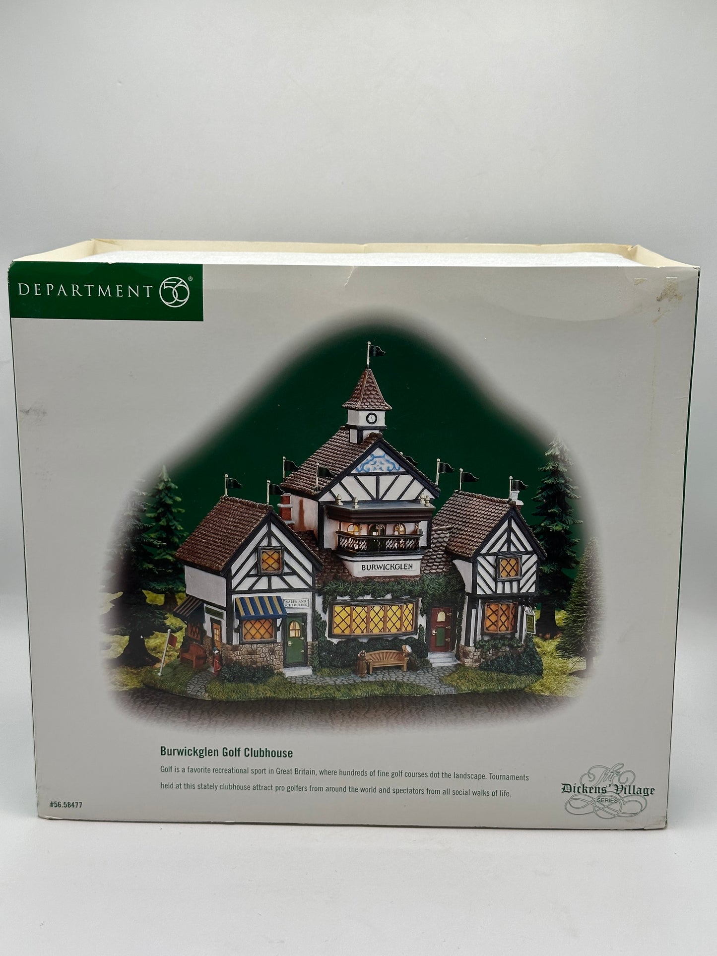 Department 56 - Burwickglen Golf Clubhouse - Dickens' Village