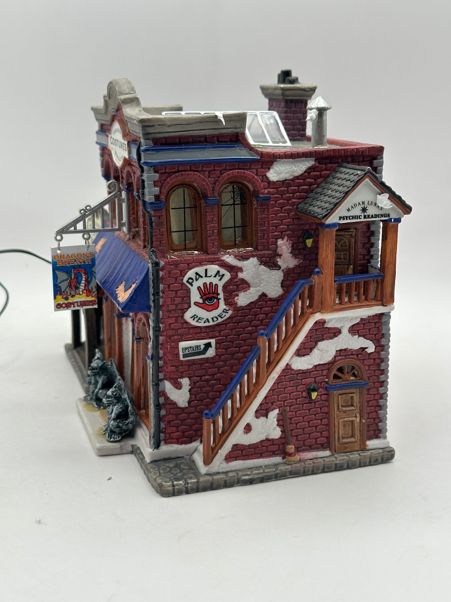 Lemax Spooky Town  - Dragon’s Breath Costume Shop