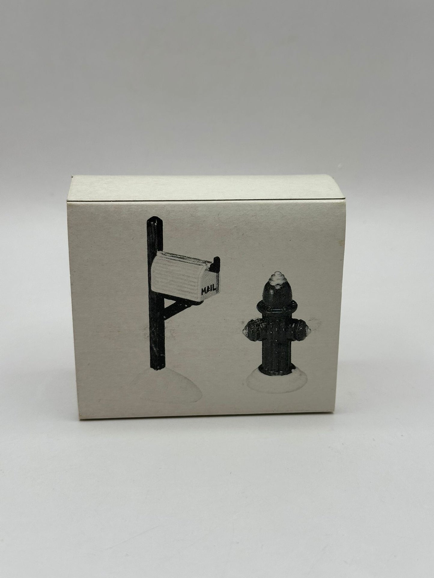 Department 56 - Fire Hydrant and Mailbox - Original Snow Village