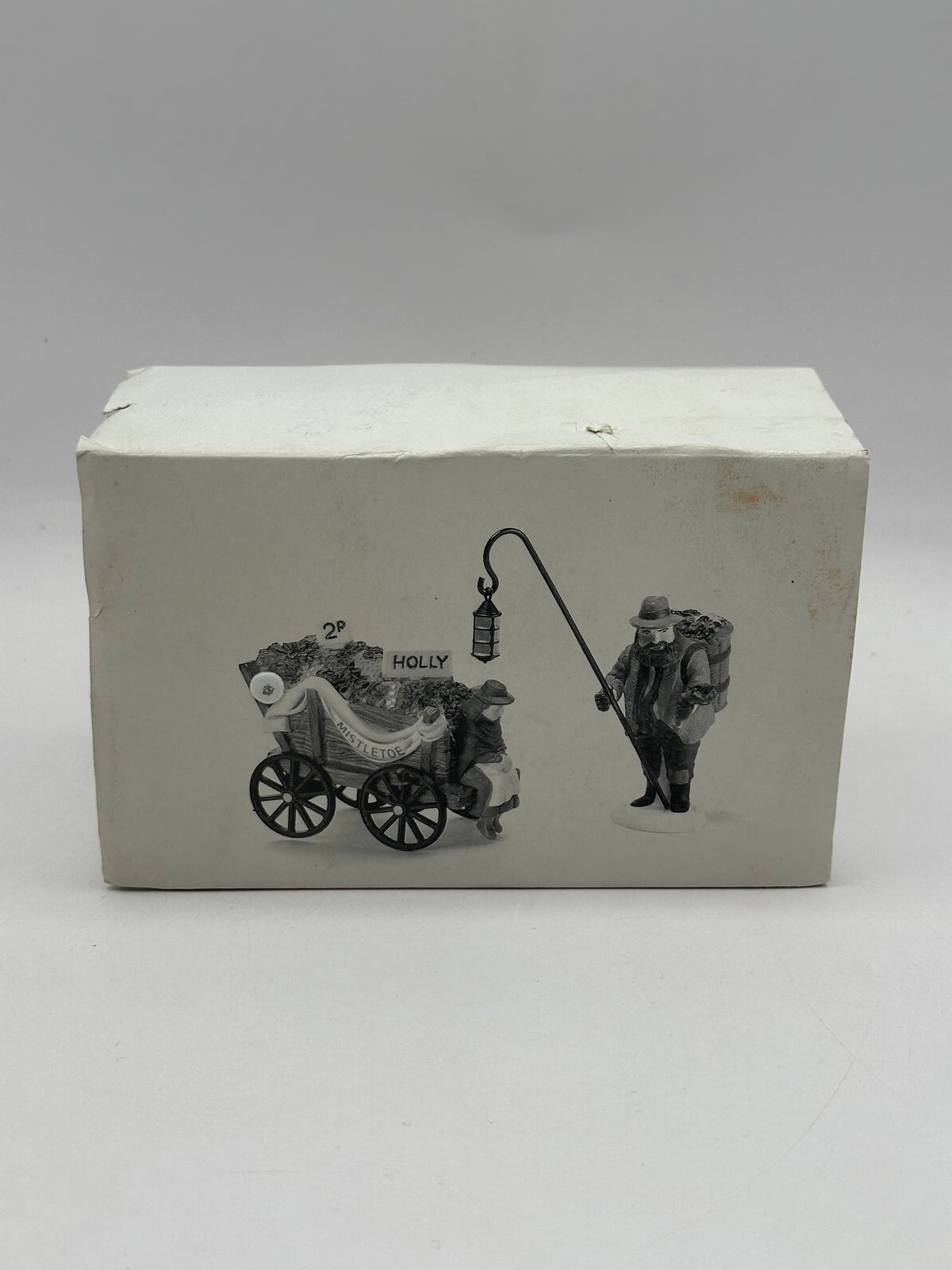 Department 56 - Chelsea Market Mistletoe Monger & Cart - Dickens’ Village