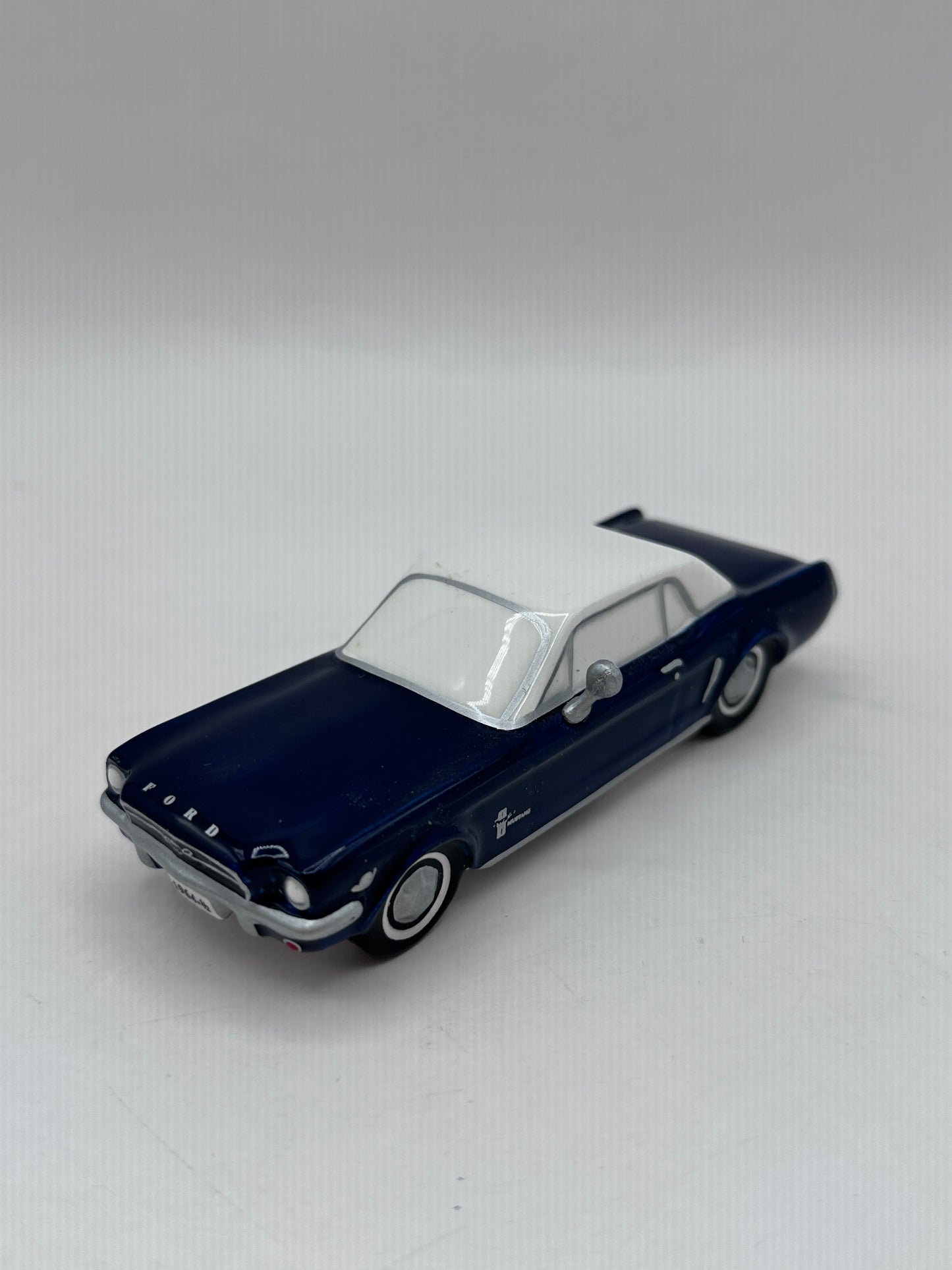 Department 56 - 1964 1/2 Ford Mustang (Blue) - Original Snow Village