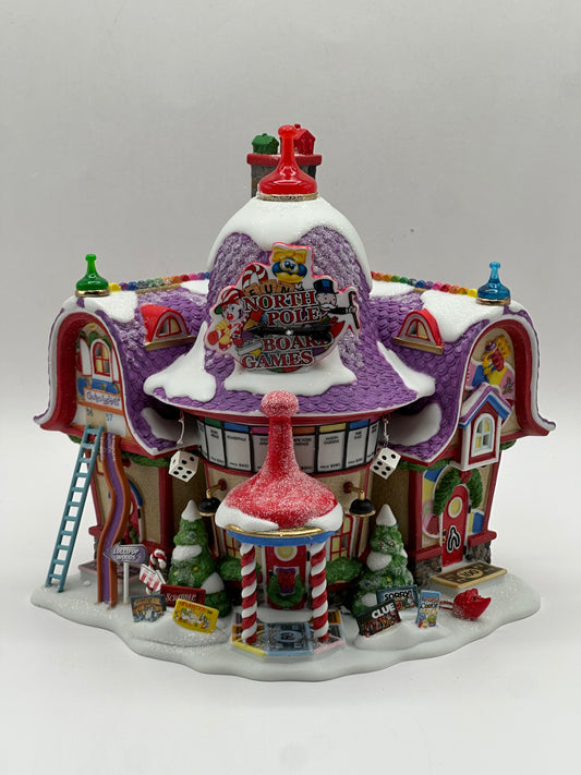 Department 56 - North Pole Board Games Factory - North Pole Series
