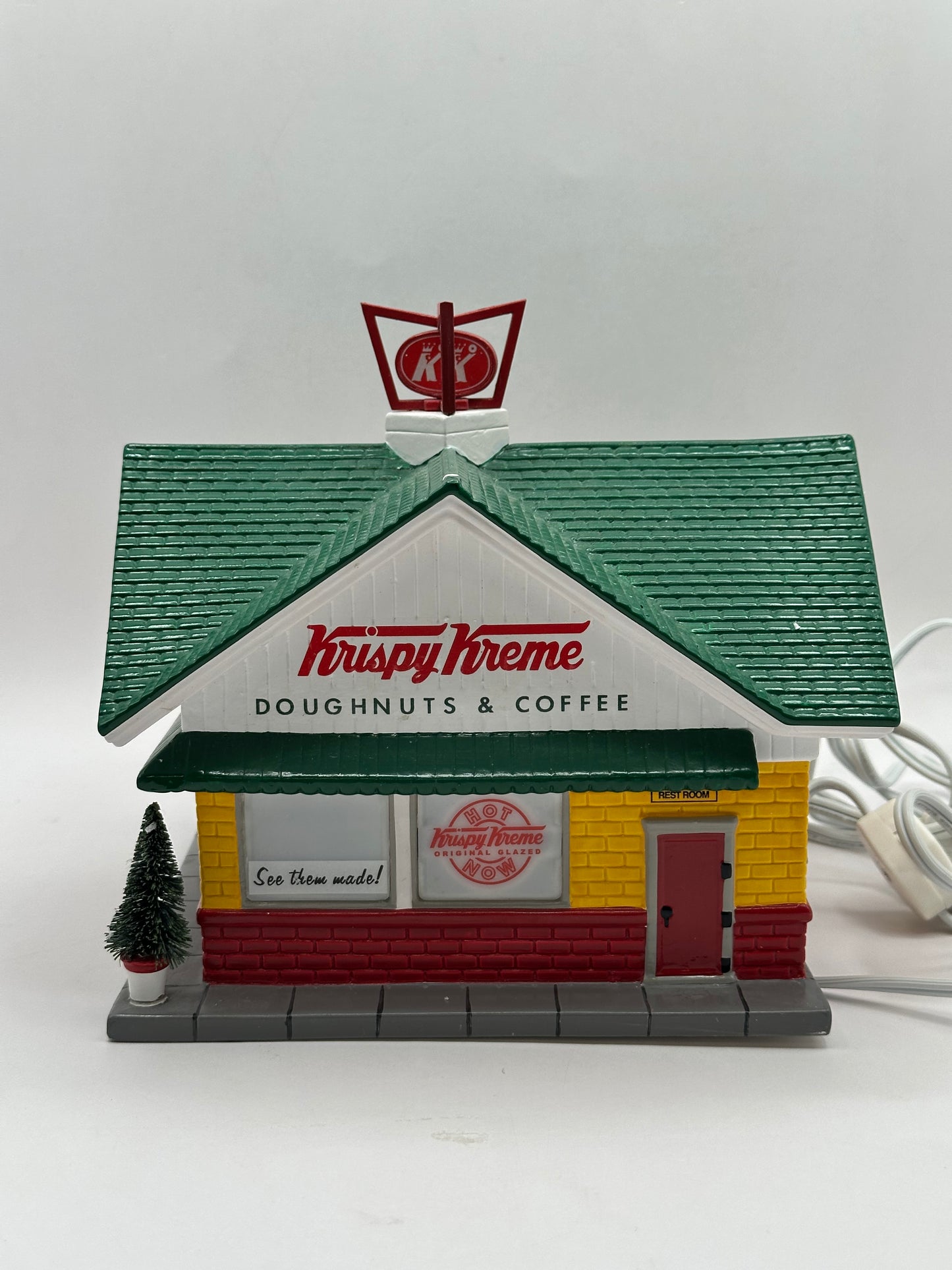 Department 56 - Krispy Kreme Doughnut Shop - Original Snow Village