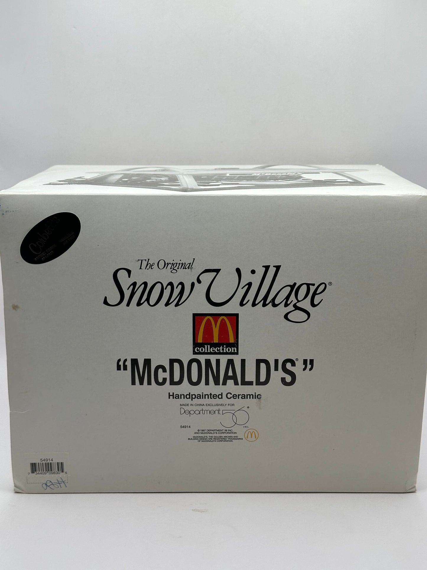 Department 56 - McDonald's - Original Snow Village