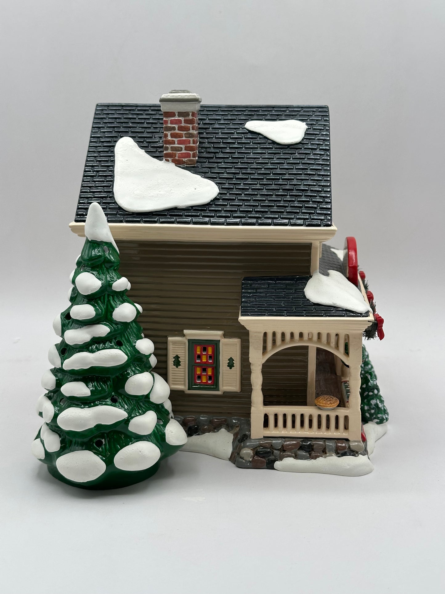 Department 56 - Buck's County Country Quilts and Pies (Note: Missing Accessory) - Original Snow Village