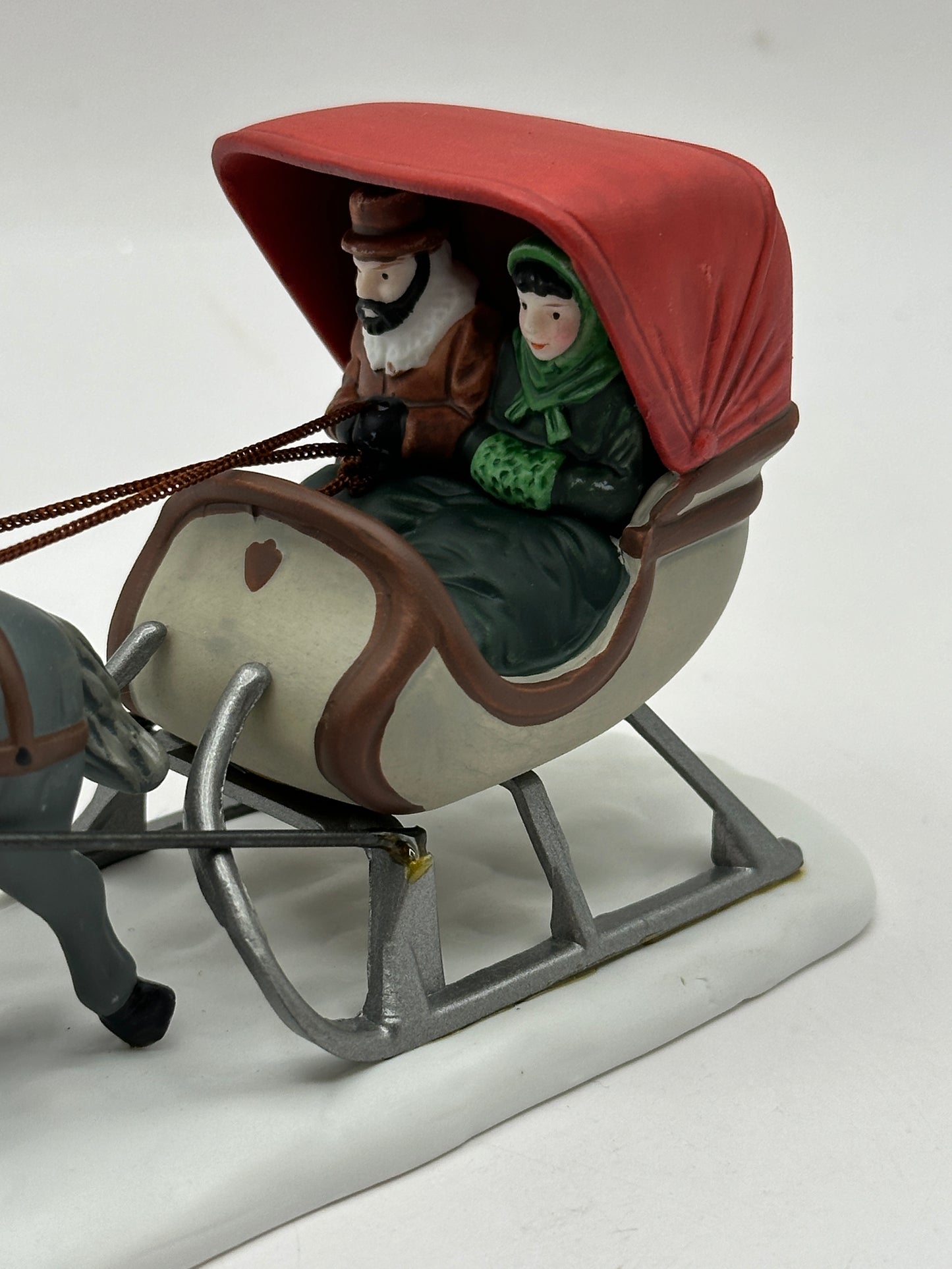 Department 56 - One Horse Open Sleigh - New England Village