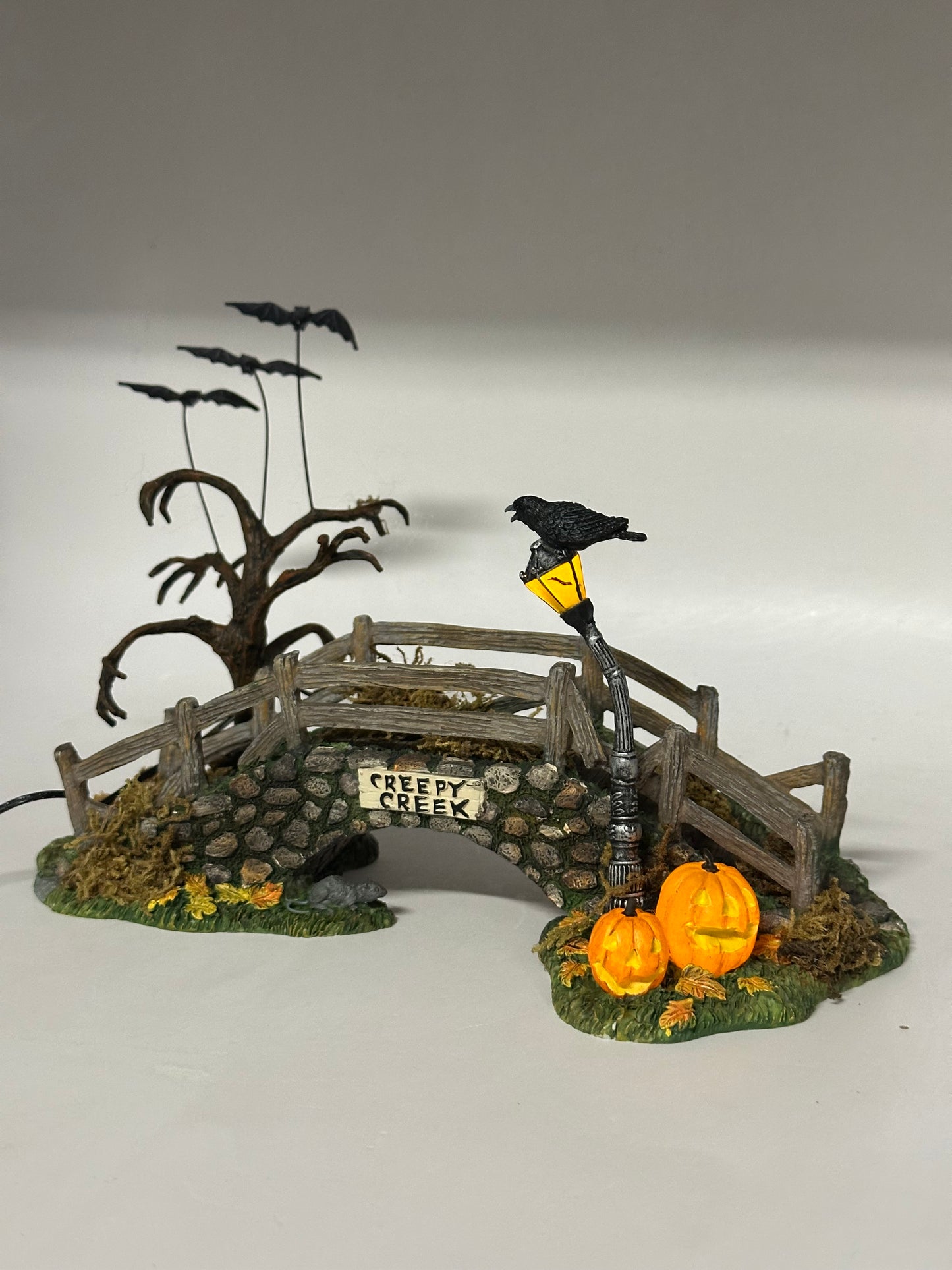 Department 56 - Creepy Creek Bridge - Snow Village Halloween