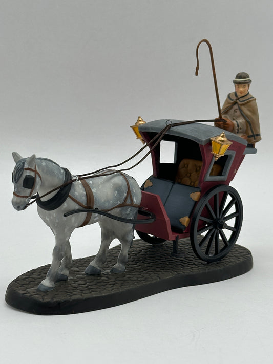 Department 56 - Sherlock Holmes - The Hansom Cab - Dickens' Village