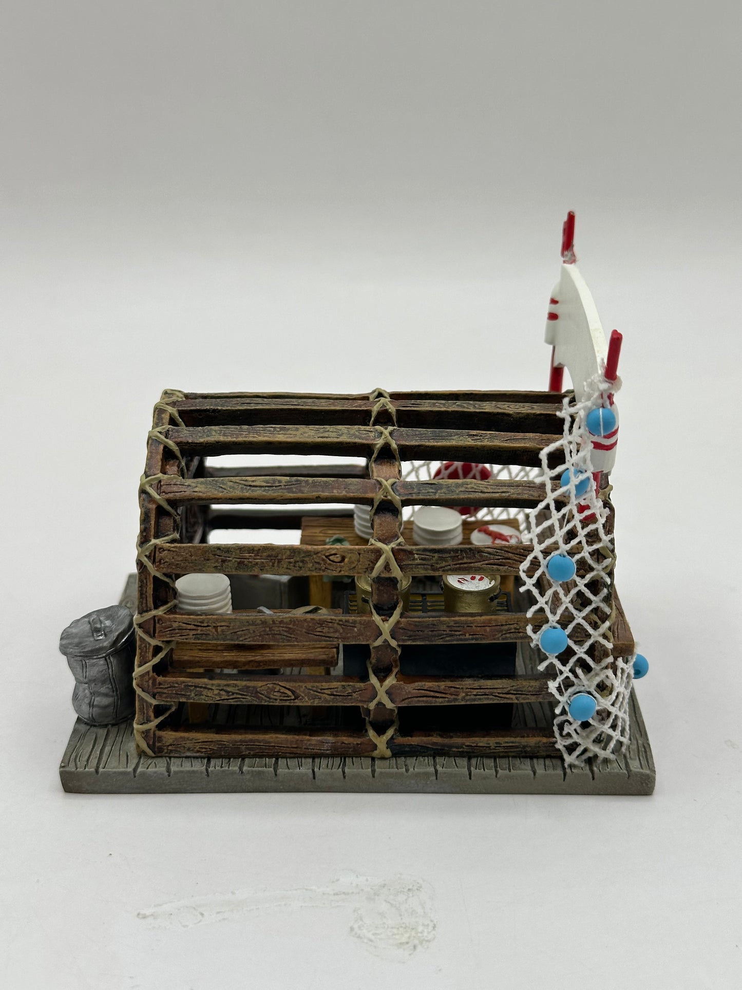 Department 56 - Lobster Trap Boardwalk Booth - Christmas in the City