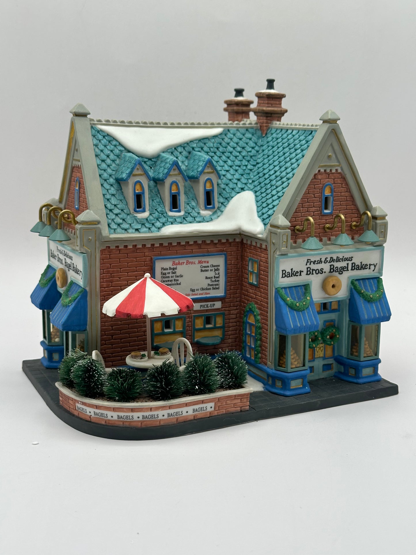 Department 56 - Baker Bros. Bagel Bakery - Christmas in the City