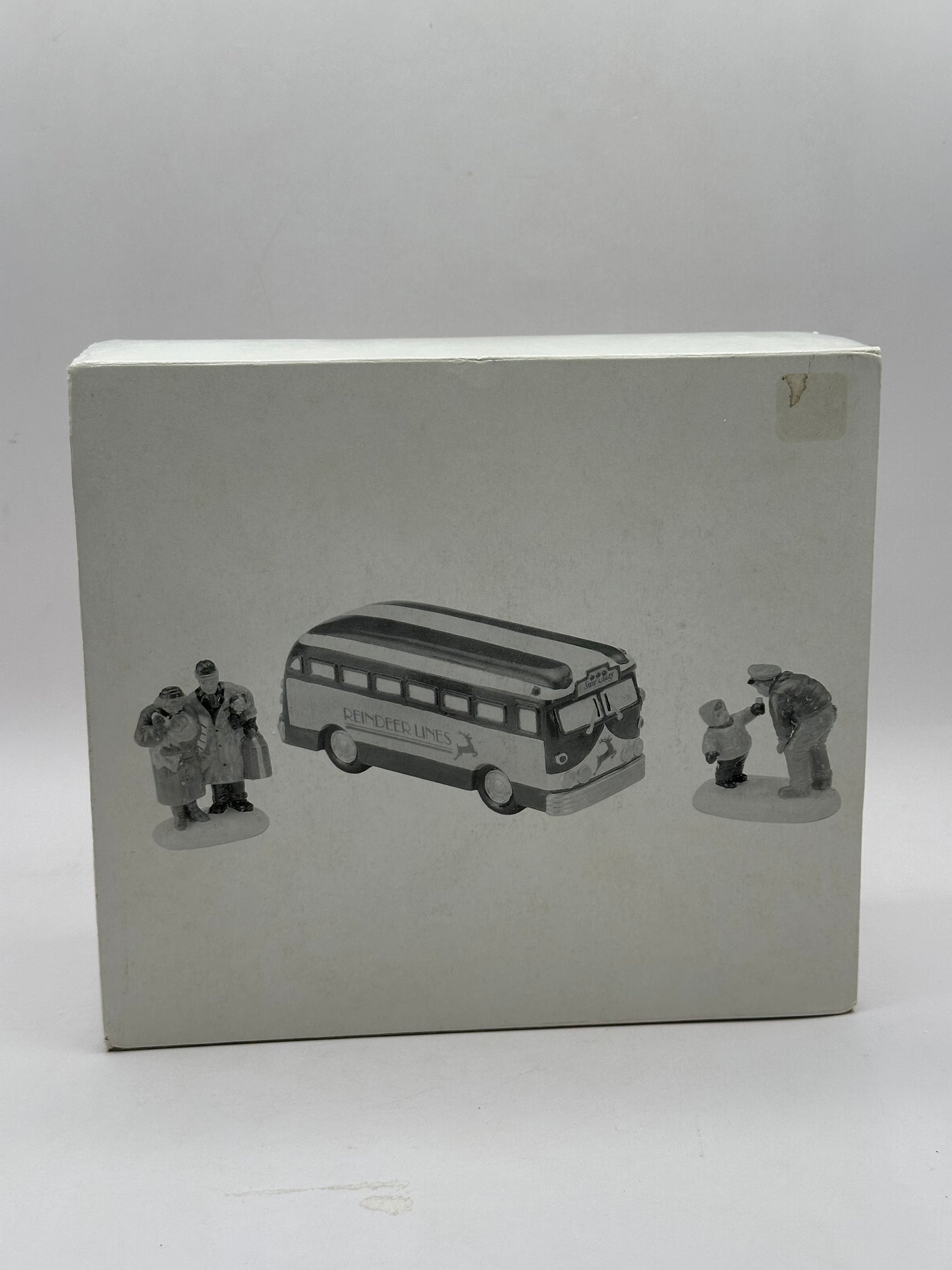 Department 56 - A Ride On The Reindeer Lines - Original Snow Village