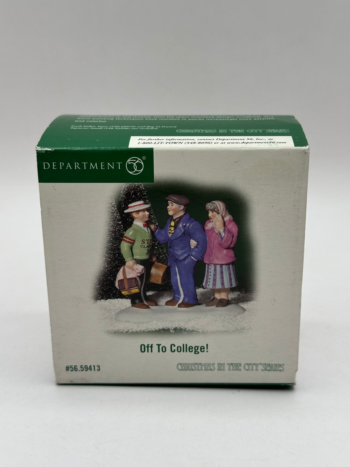 Department 56 - Off To College! - Christmas in the City
