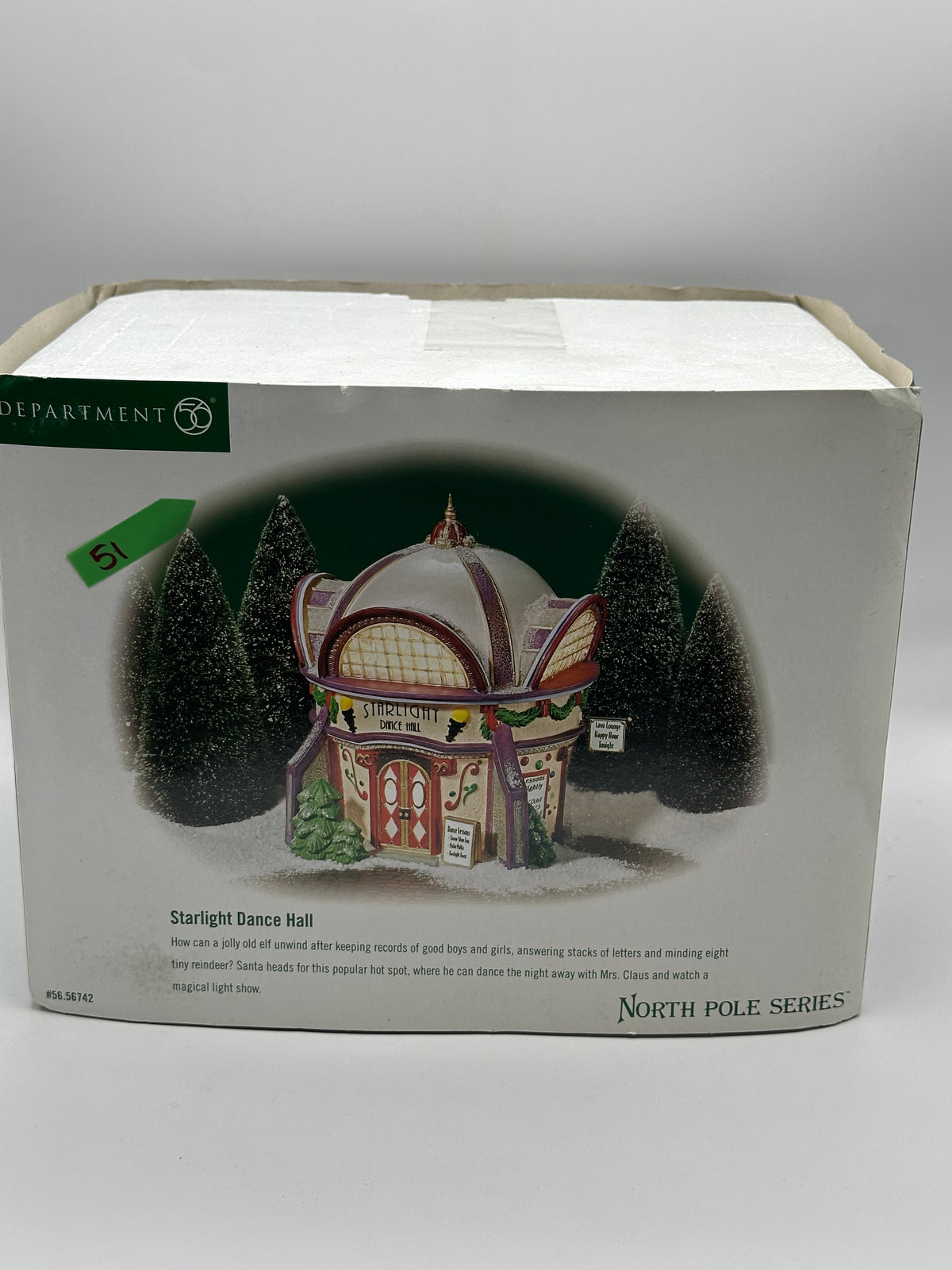 Department 56 - Starlight Dance Hall - North Pole Series