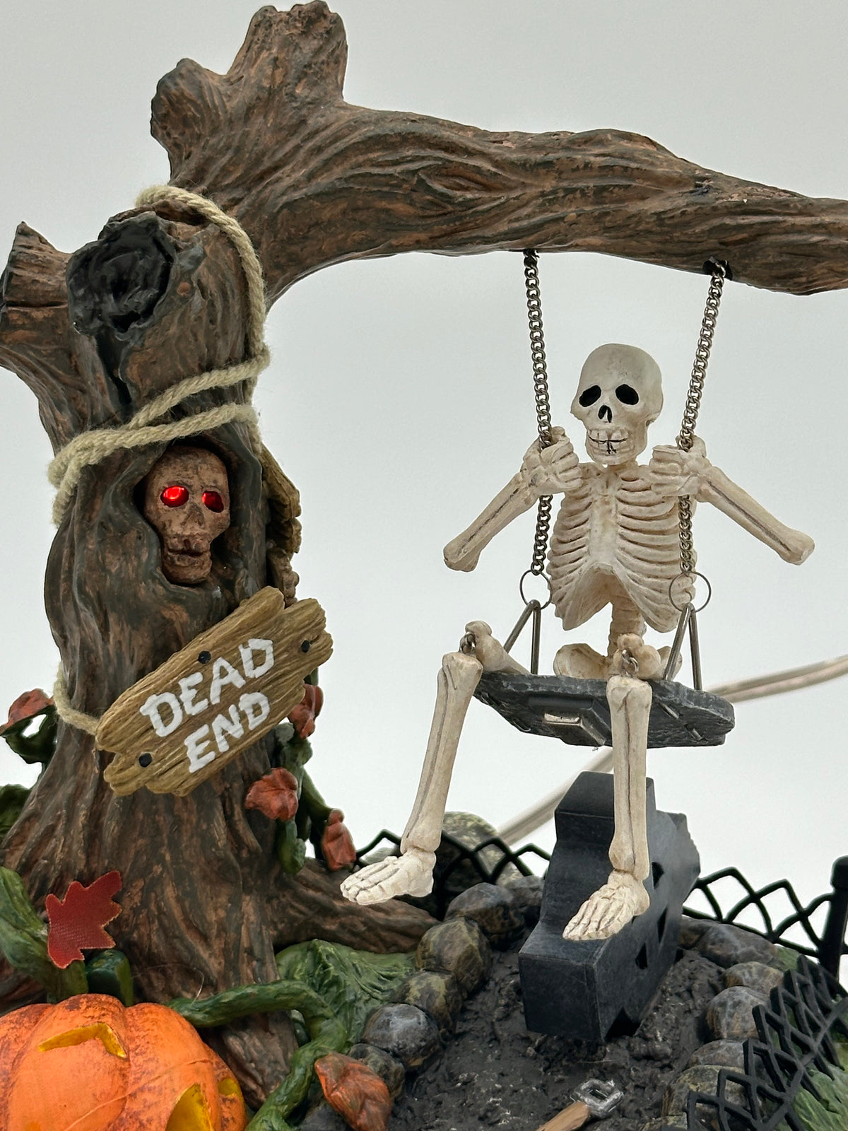 Department 56 - Animated Swinging Skeleton - Halloween