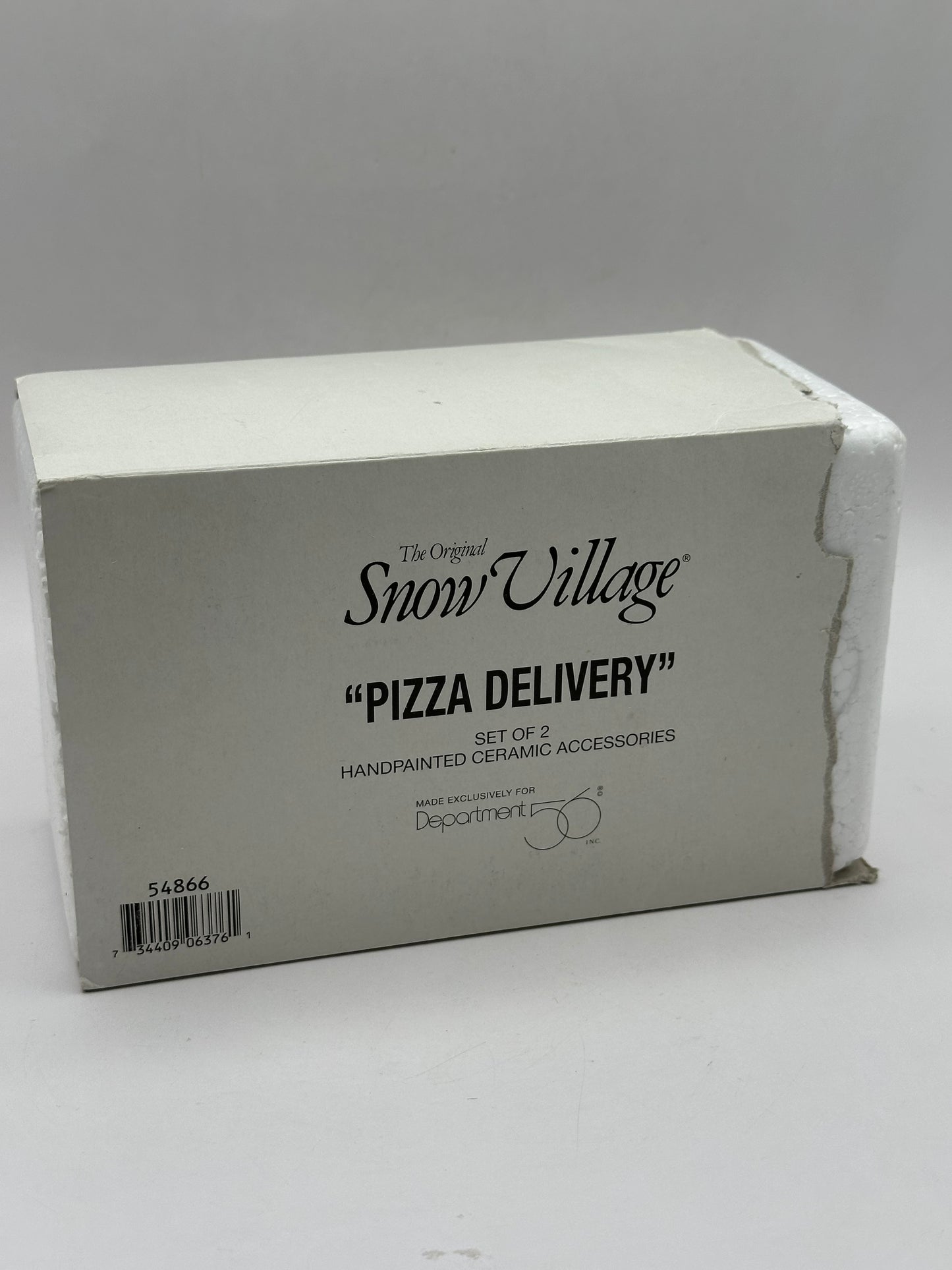 Department 56 - Pizza Delivery - Original Snow Village