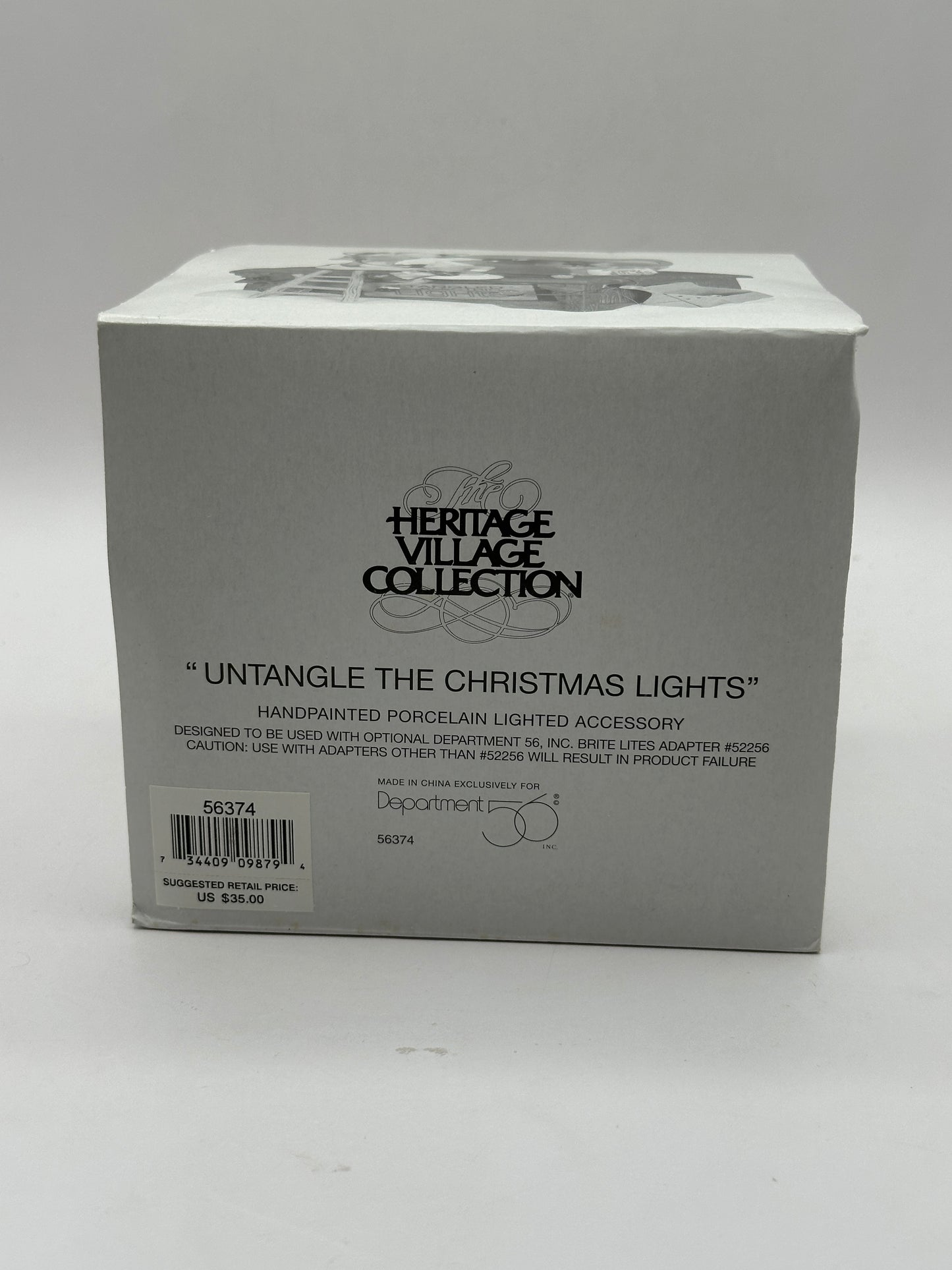 Department 56 - Untangle The Christmas Lights - North Pole Series