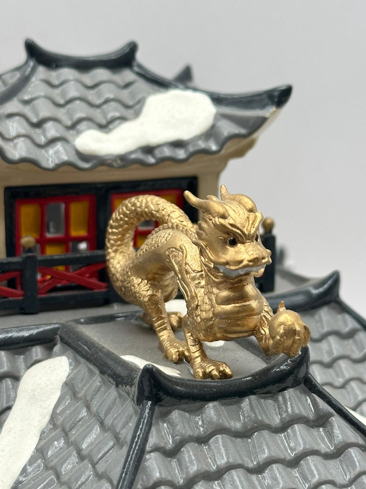 Department 56 - Lucky Dragon Restaurant - Original Snow Village